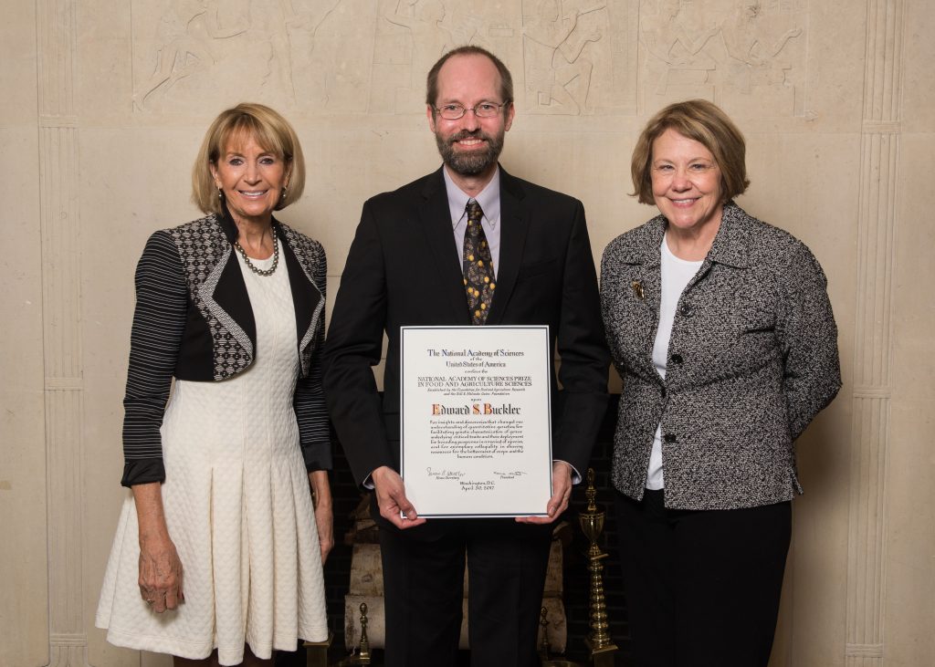 Portrait of Dr. McNutt, Dr. Buckler, and Dr. Schaal