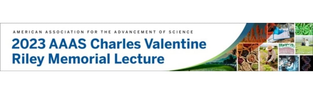 Charles Valentine Riley Memorial Lecture promotion