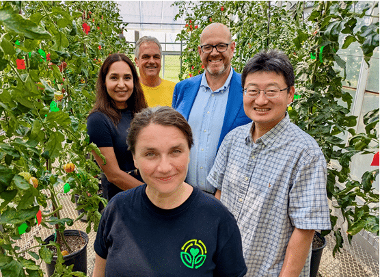 Research team group photo